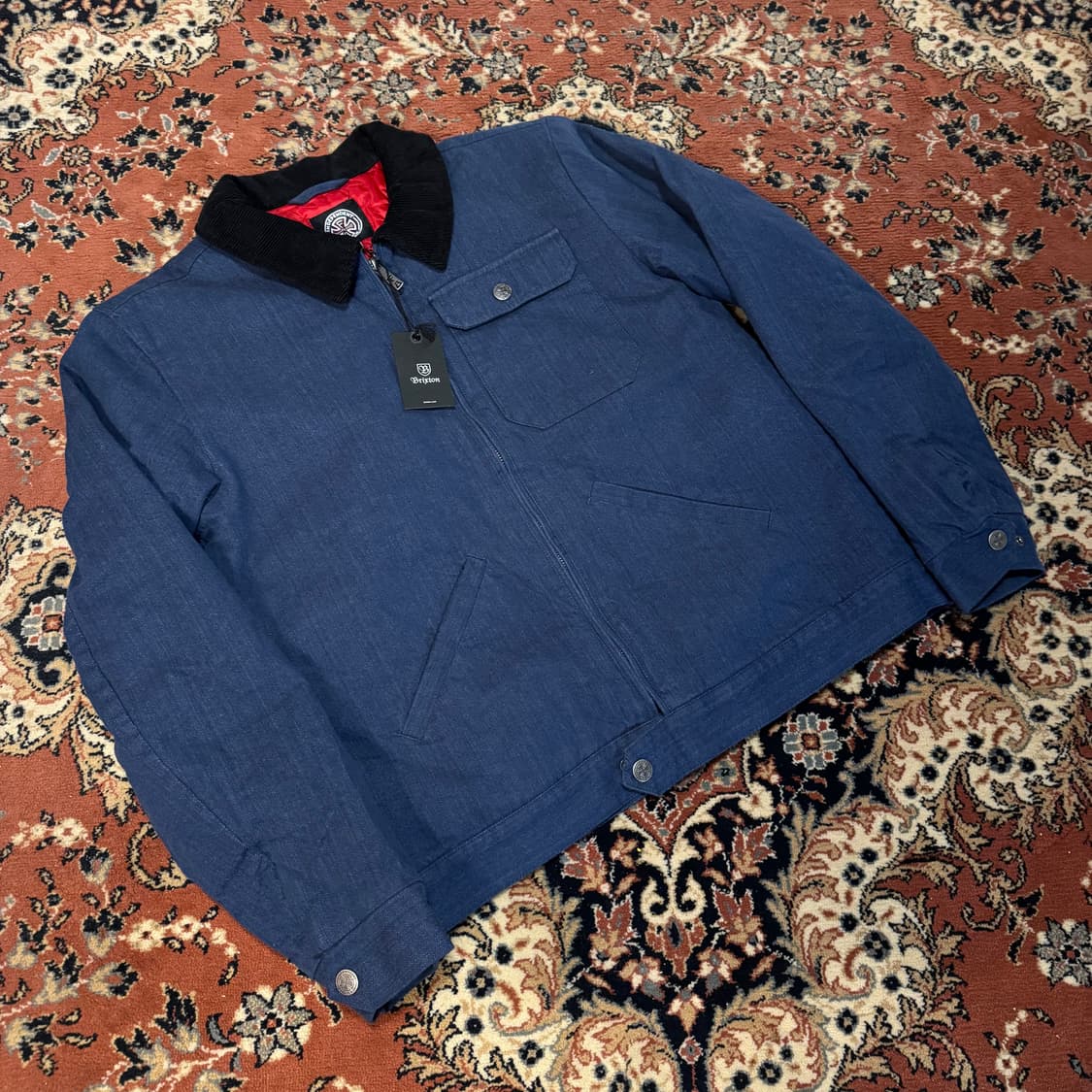 인디펜던트 x 브릭스톤 데님 워크자켓 (M-L) 새상품 상품이미지2