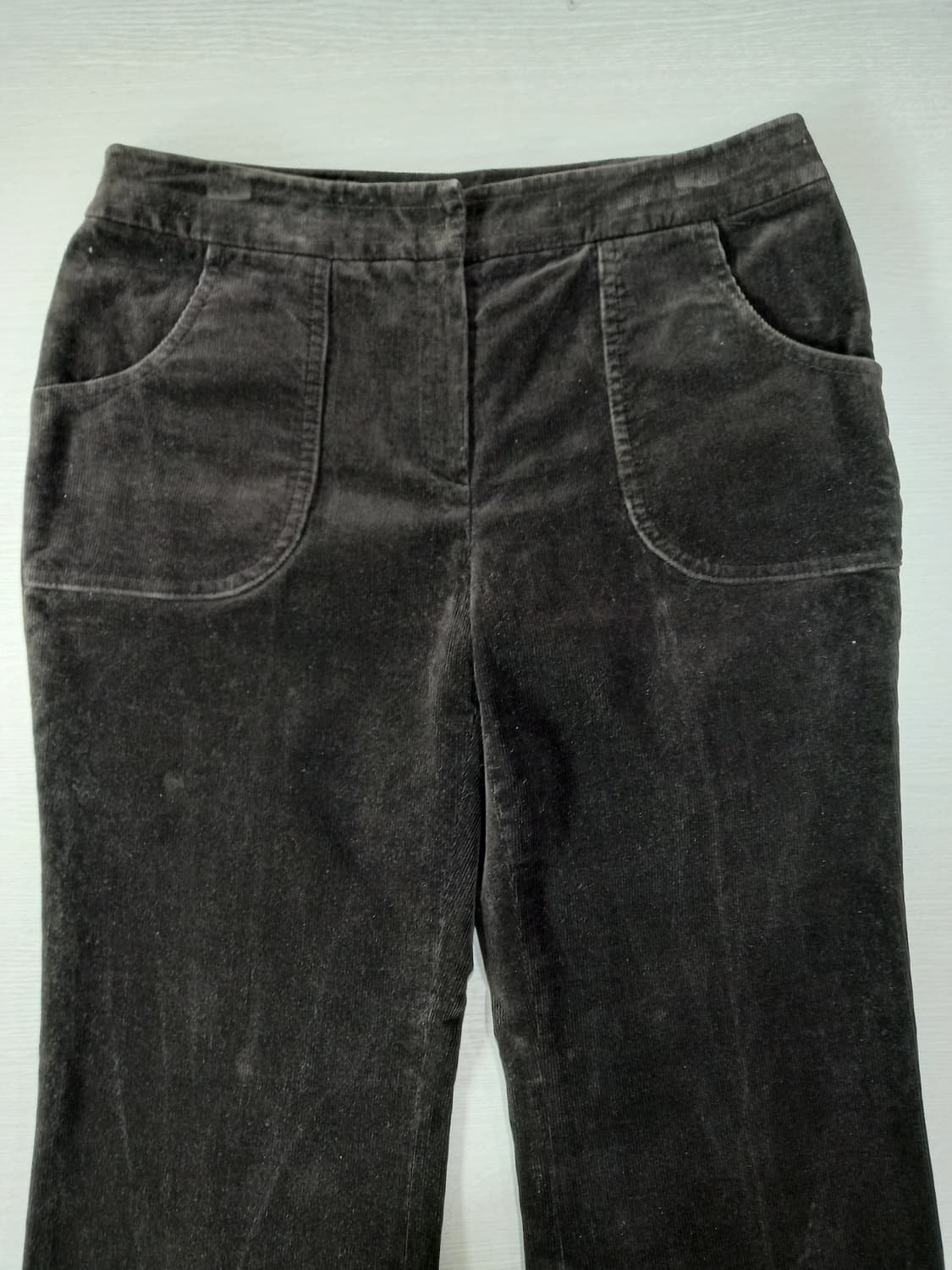 28 RENOMA 코듀로이 스판 약부츠컷 다크브라운 28-881 상품이미지3