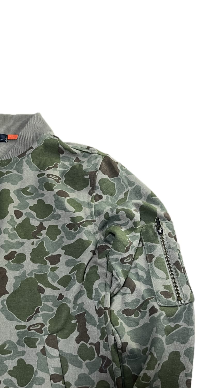 카모 스웨트 블루종 상품이미지4