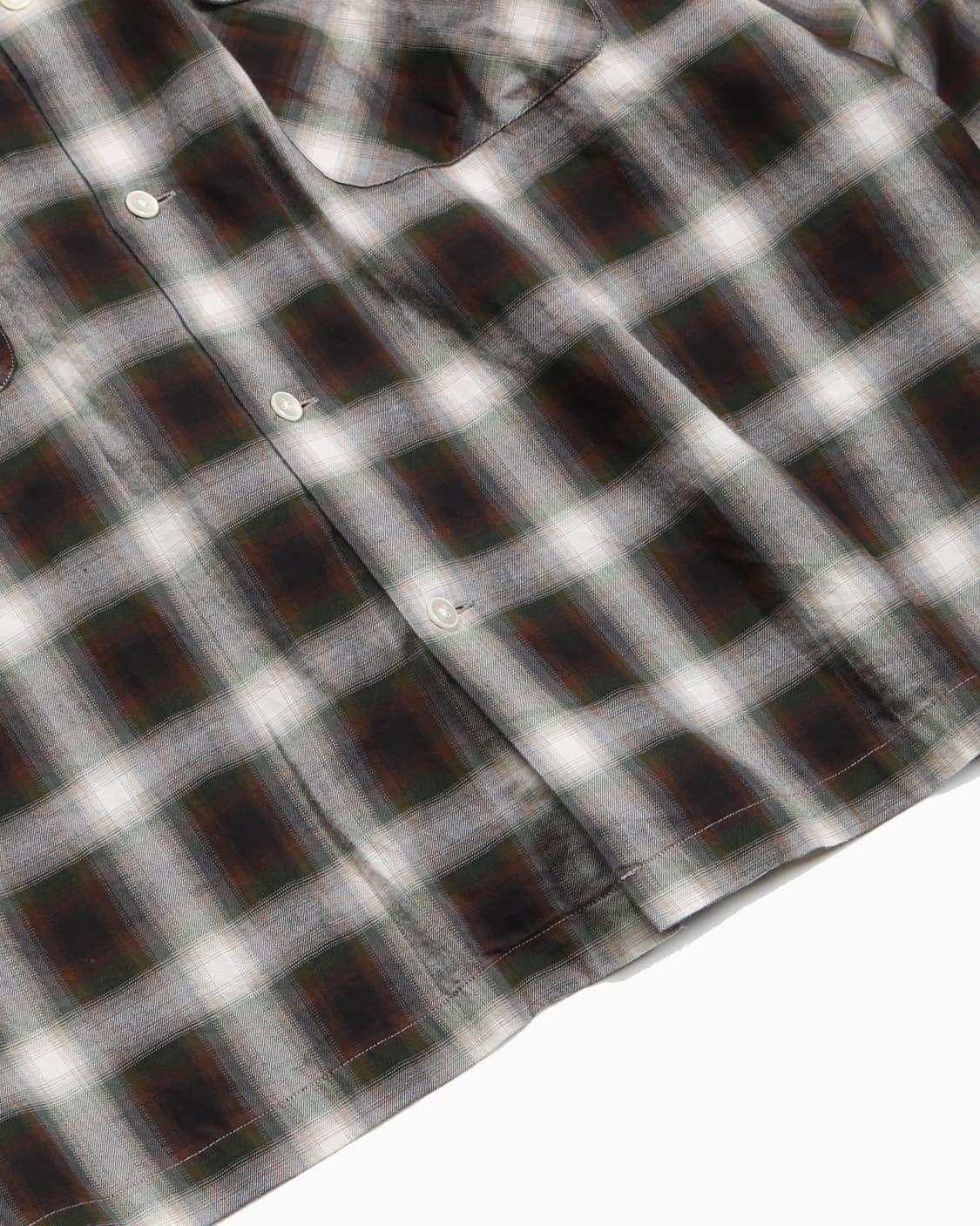 저널스탠다드 스티드 옴브레 체크셔츠 상품이미지5