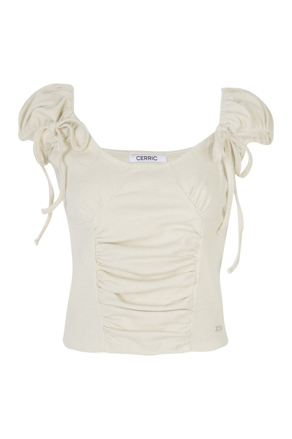 CERRIC(세릭) CREASE SHIRRIG HALF TOP 상품이미지3