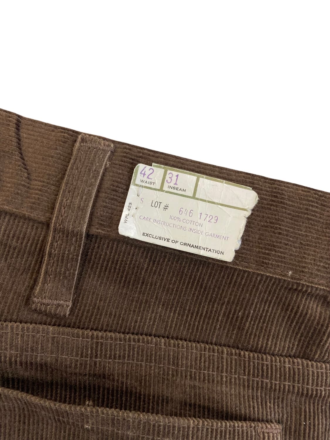 70's 리바이스 646 벨바텀 big E 셀비지 상품이미지5