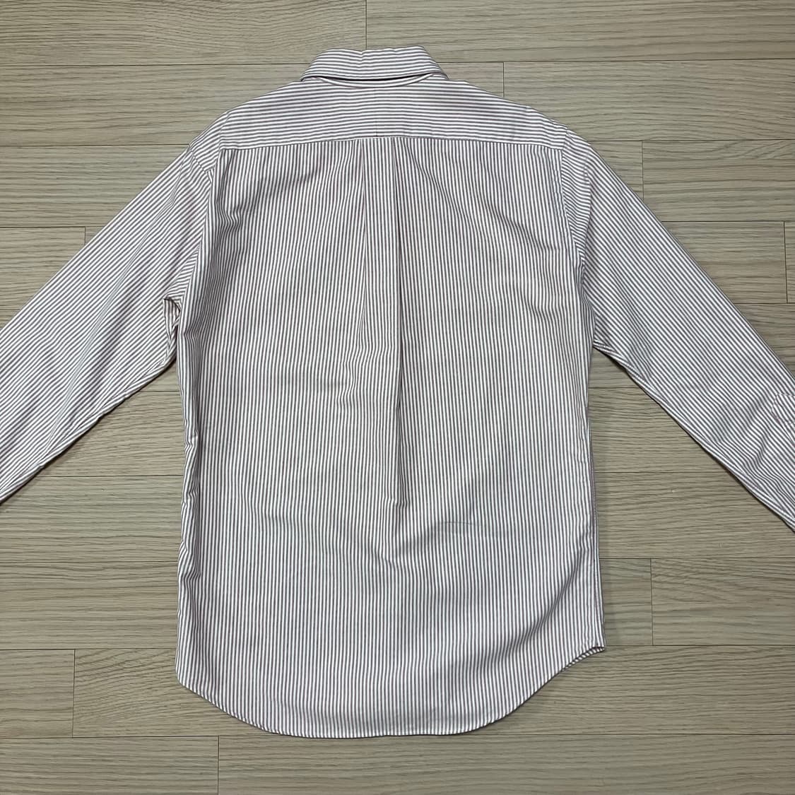[Polo] 90s 폴로 랄프로렌 스트라이프 셔츠 연핑크 상품이미지2