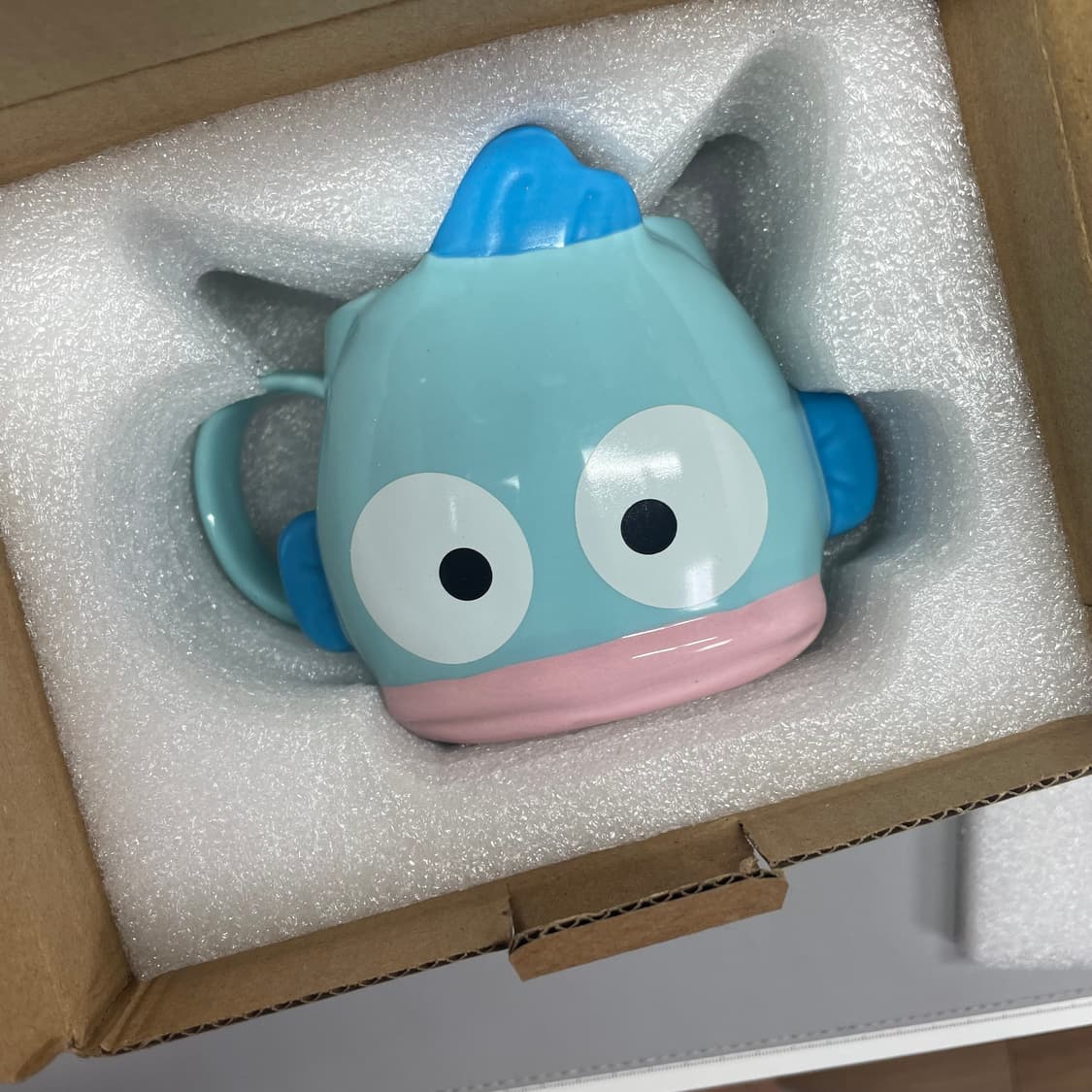 산리오 한교동 입체 도자기 컵 머그잔 스케이터 390ml 상품이미지3