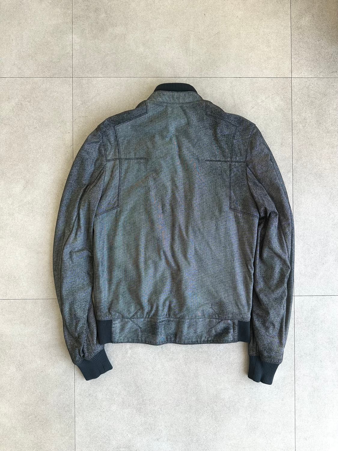 디올 옴므 08AW 코팅 램스킨 레더 봄버 자켓 상품이미지5