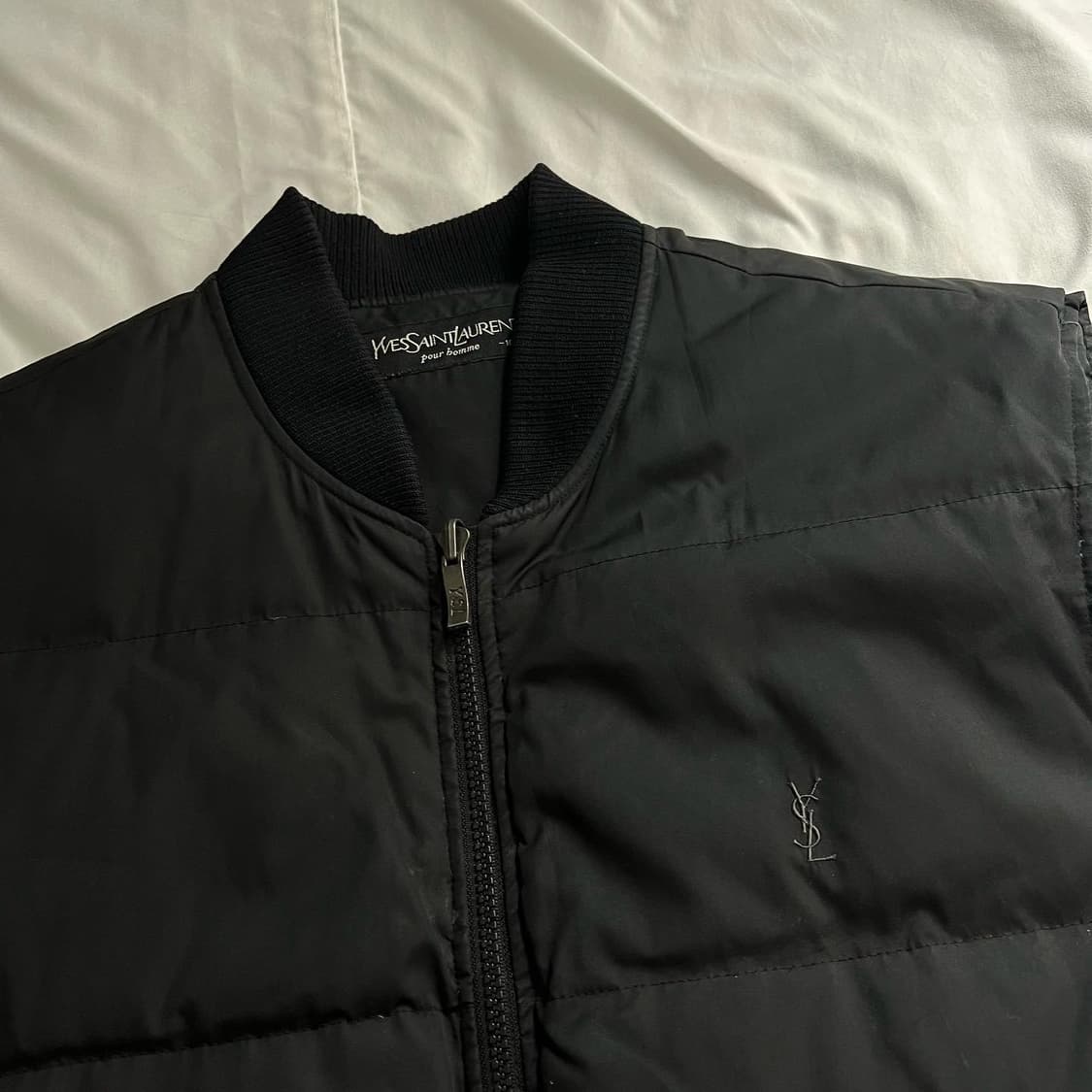 정품 입생로랑 조끼 베스트 상품이미지3