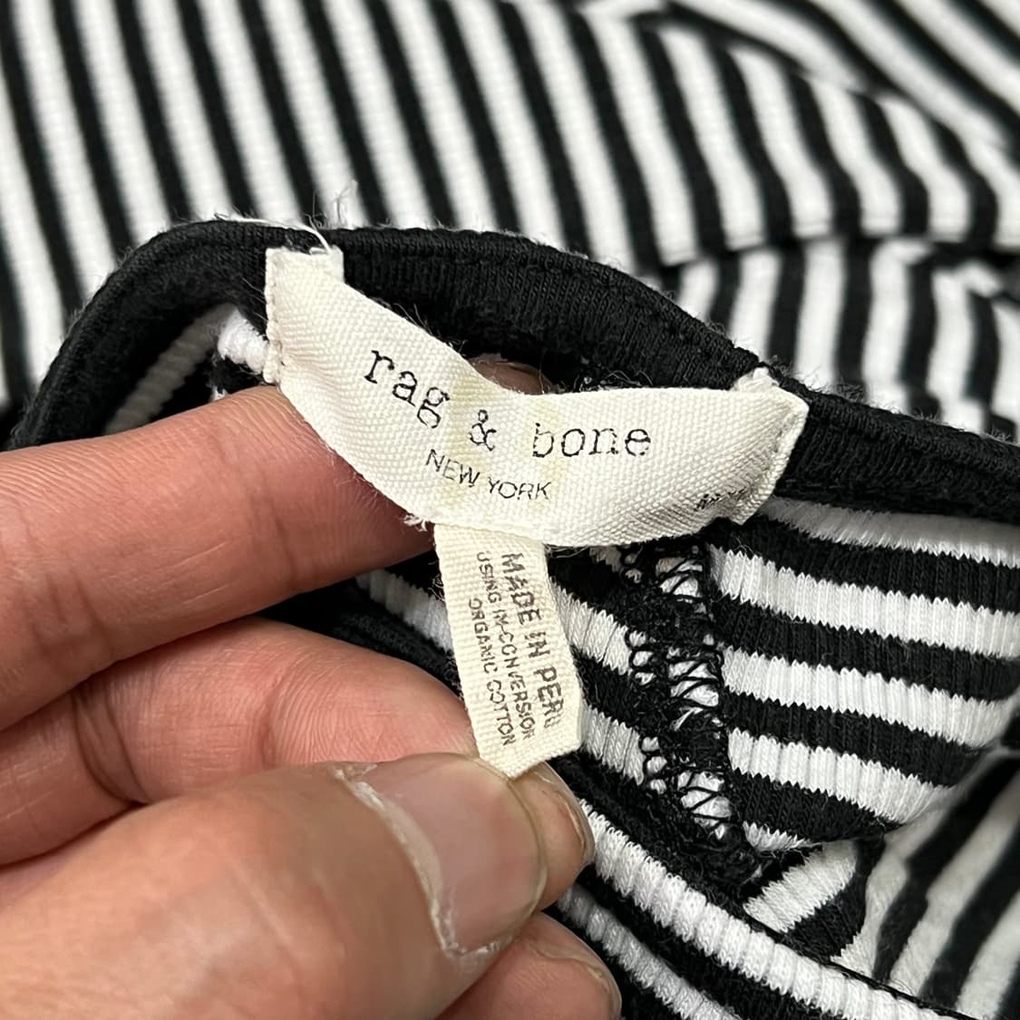  랙앤본 스트라이프 티셔츠 y16264 상품이미지6