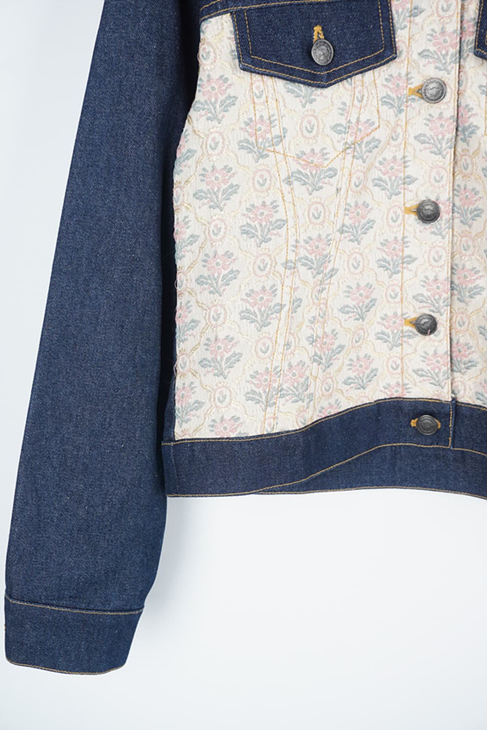 PUREBA floral patchwork denim jacket 상품이미지4