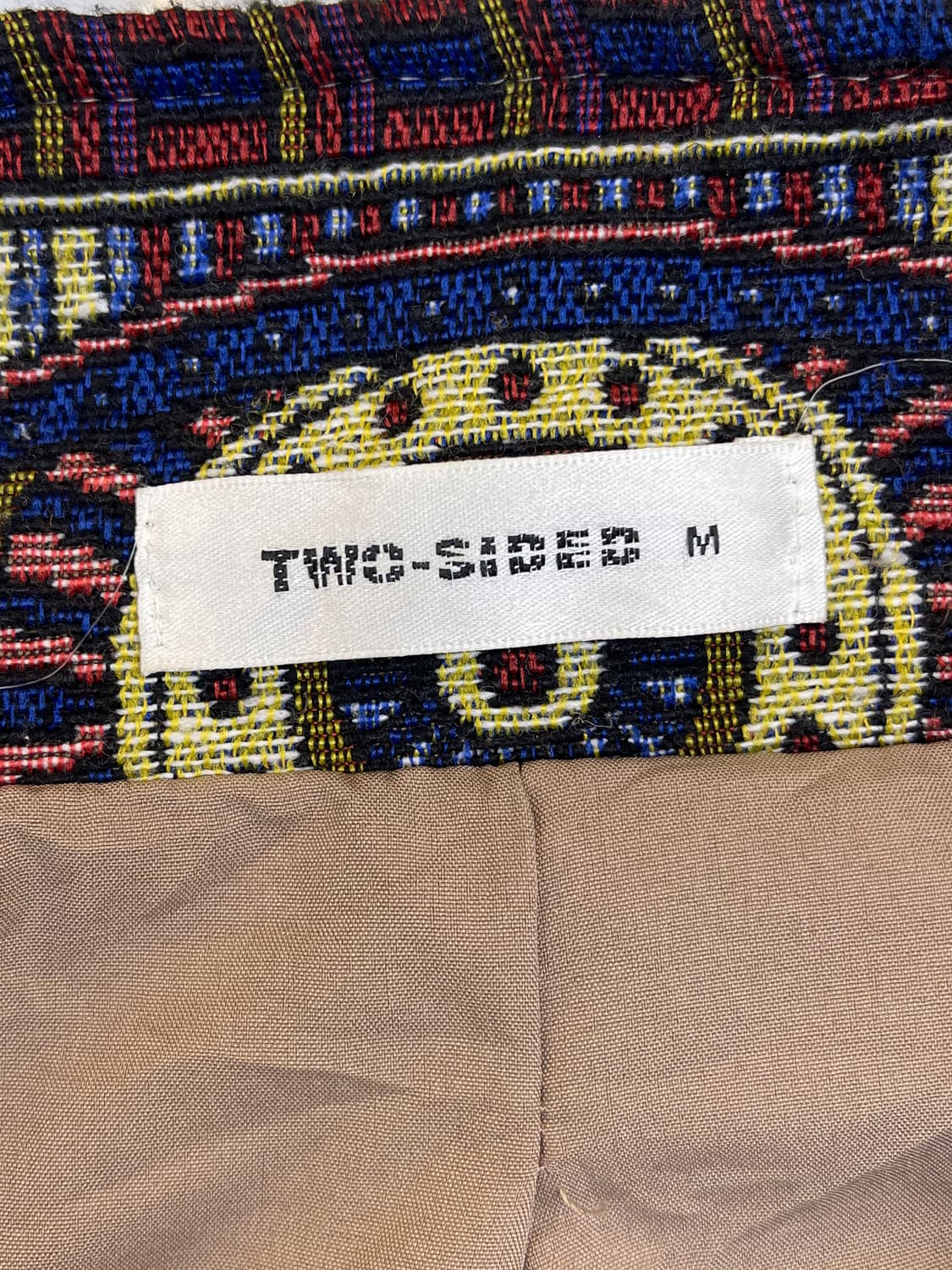 Two-Sided 에스닉 벨루어 봄버 자켓 상품이미지7