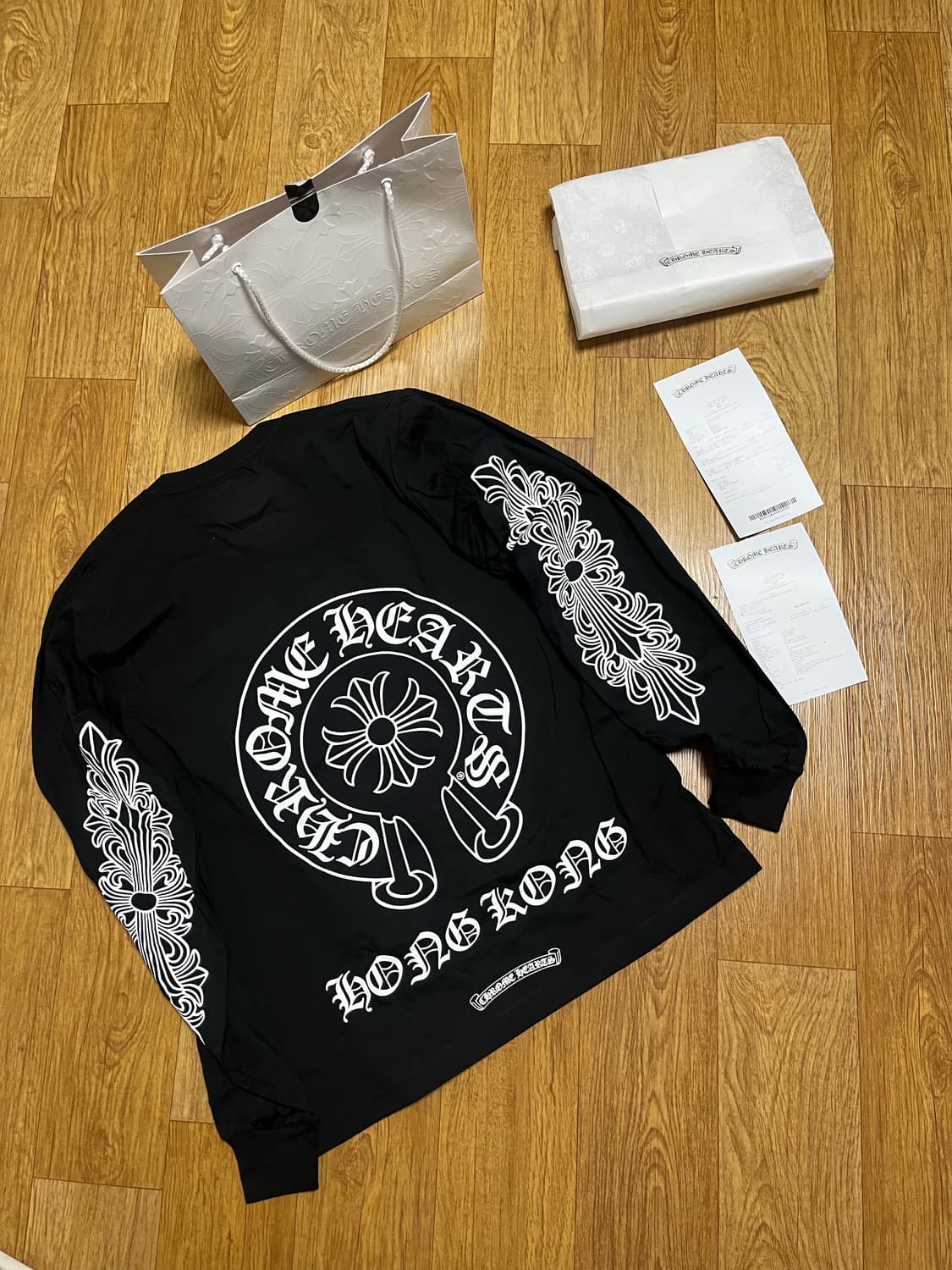 크롬하츠 홀스슈 롱슬리브 새상품 상품이미지1