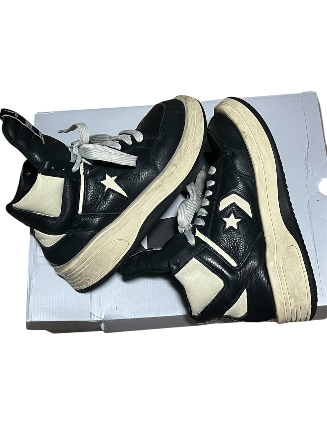 [280] 릭오웬스 터보웨폰 블랙 크림 상품이미지3