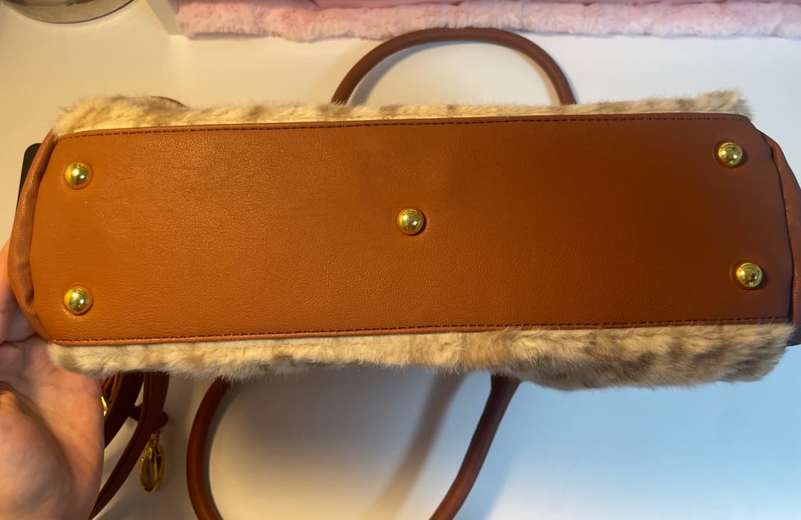 리즈리사 고전 레오파드 라떼갸루 달천 모리걸 양산형 가방 핀터 상품이미지3