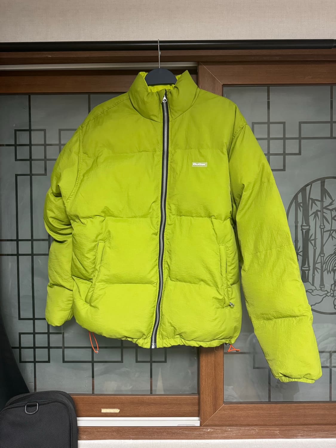 초록색 패딩 상품이미지1