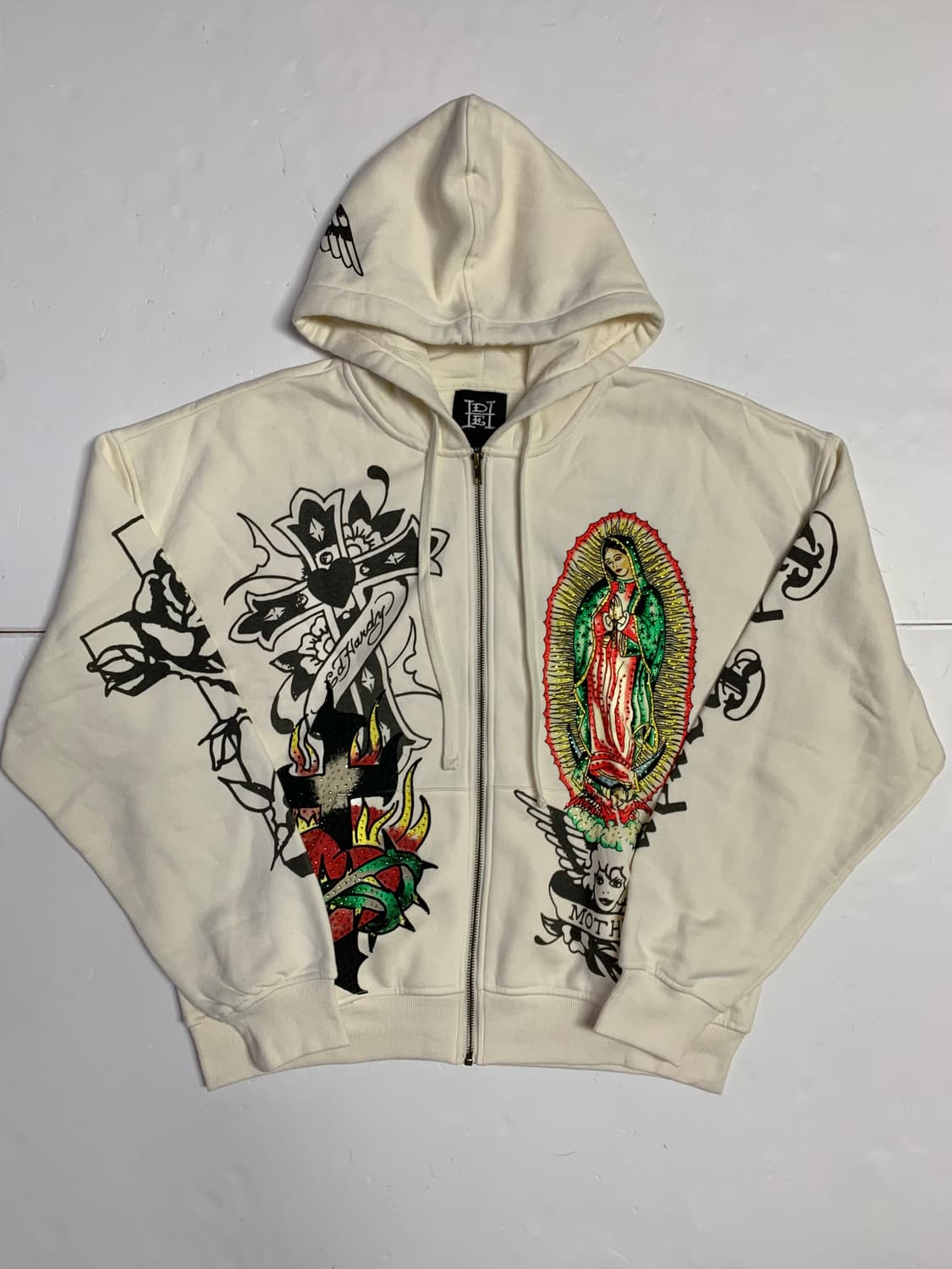 에드하디 오버핏 후드집업 상품이미지1