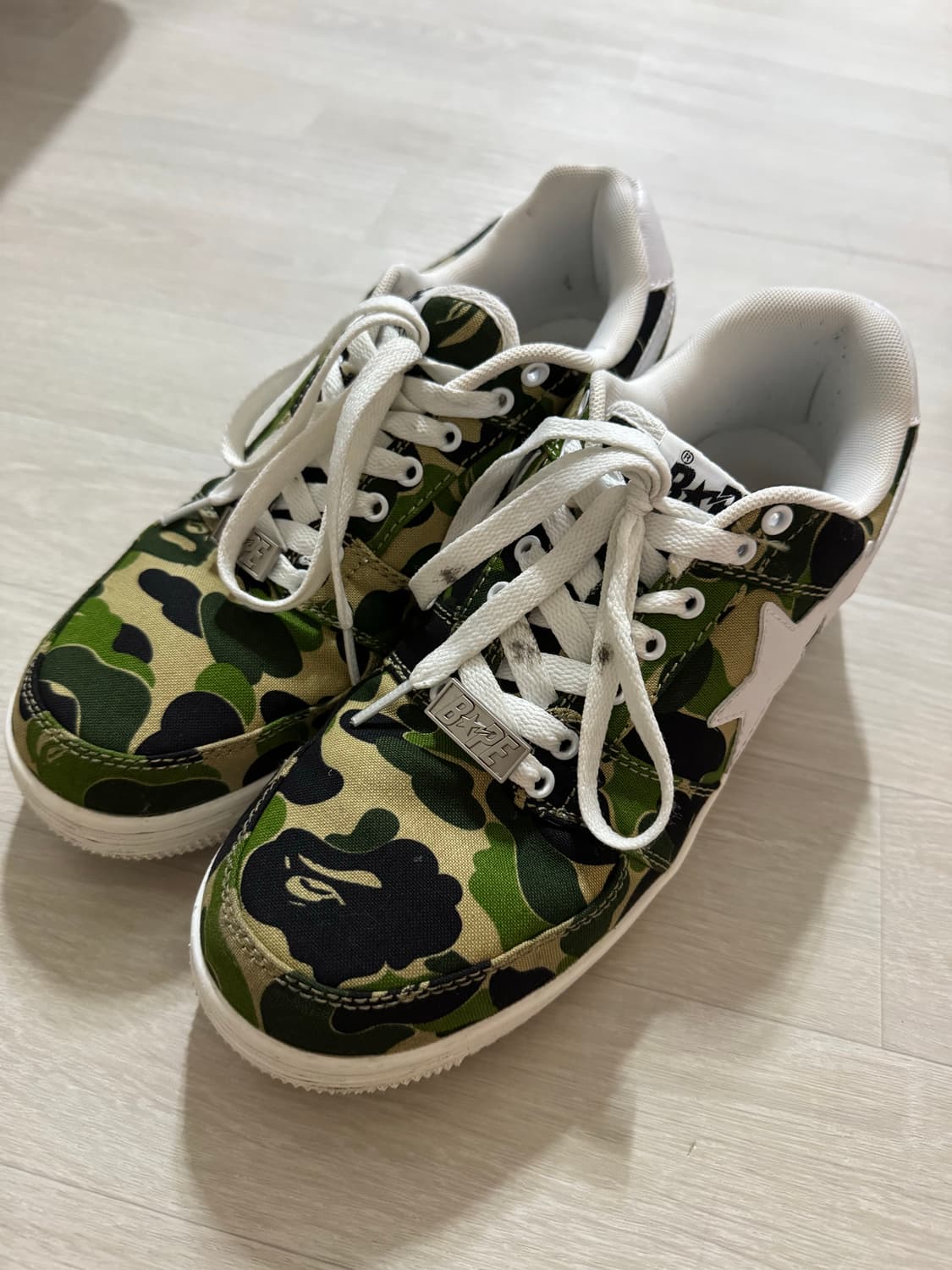 BAPE 베이프 스타 그린 카모 스니커즈 280 상품이미지2