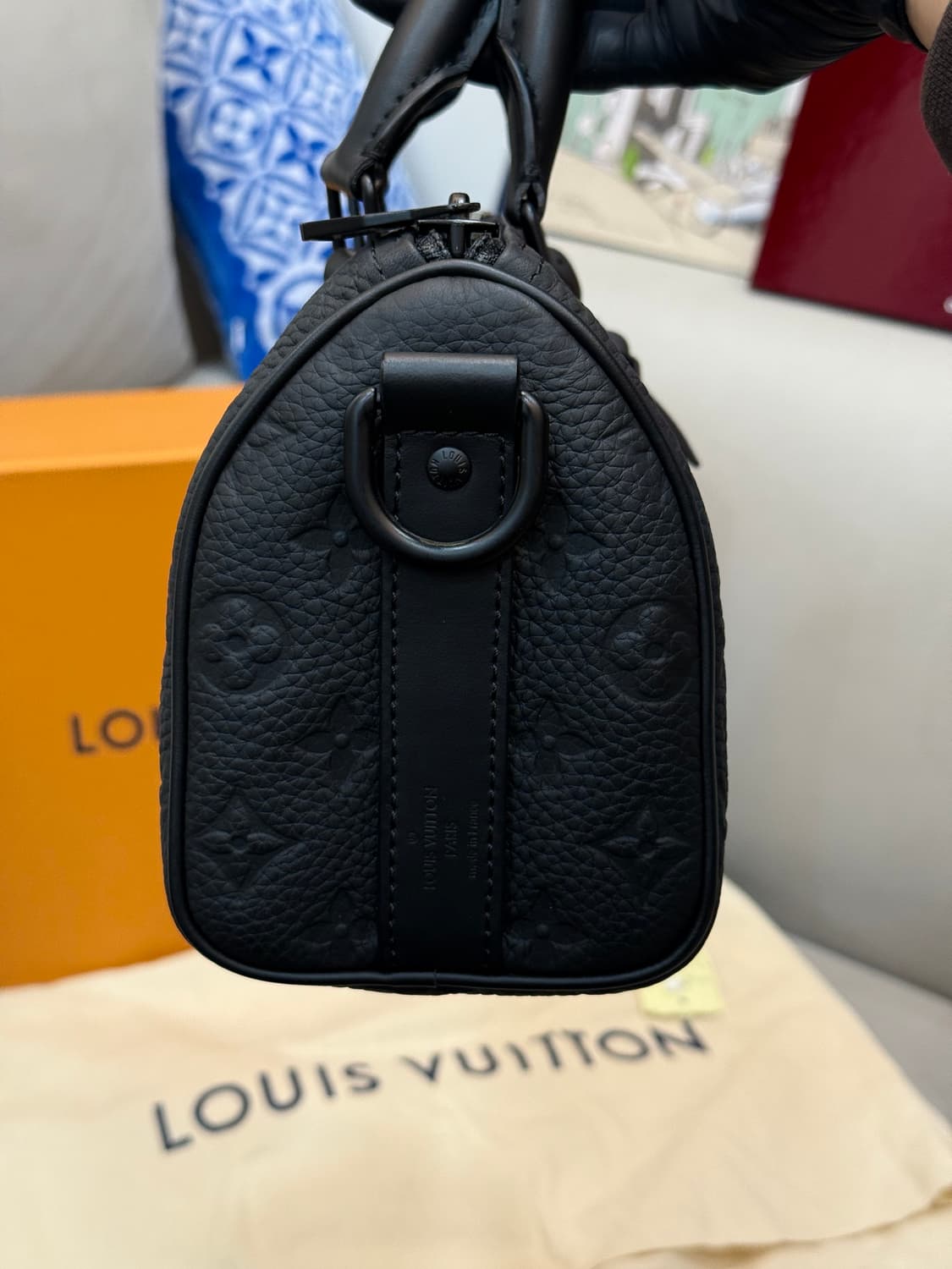 백화점판 루이비통 모노그램 토뤼옹 키폴 반둘리에 25  상품이미지4