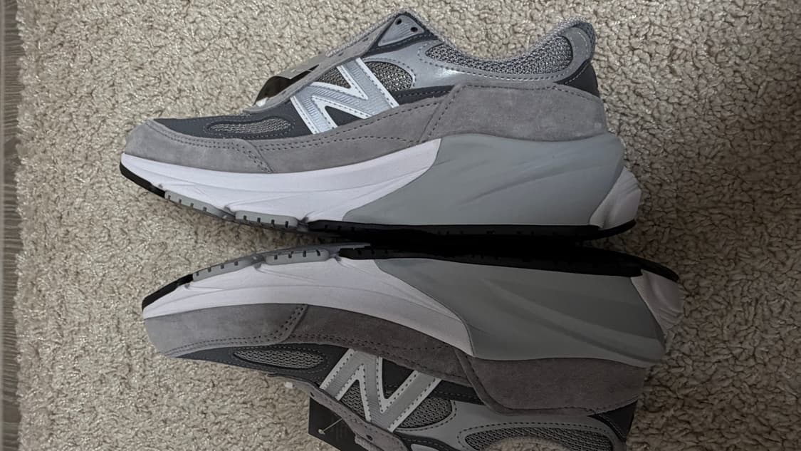 뉴발란스990v6 그레이 우먼사이즈 280 상품이미지4
