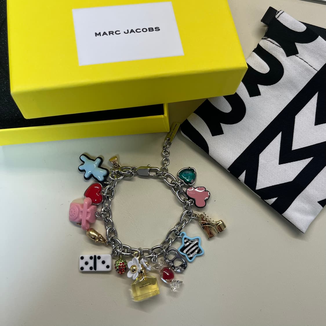 마크제이콥스 참 실버 팔찌 브레이슬릿 상품이미지2