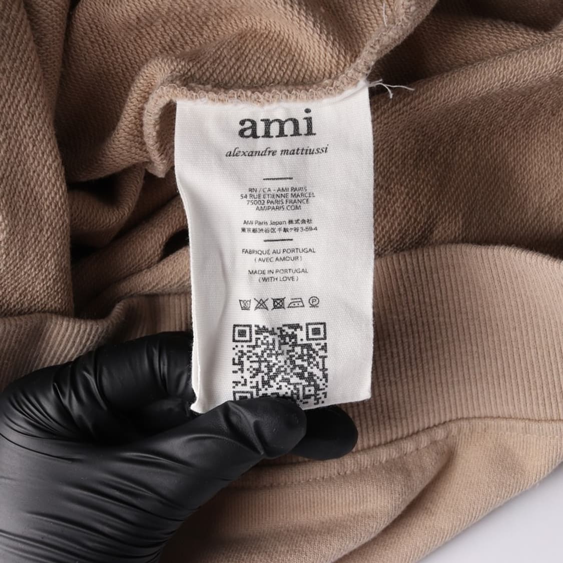 AMI 알렉산드르 마티우시 스몰 하트 로고 맨투맨 M 상품이미지6