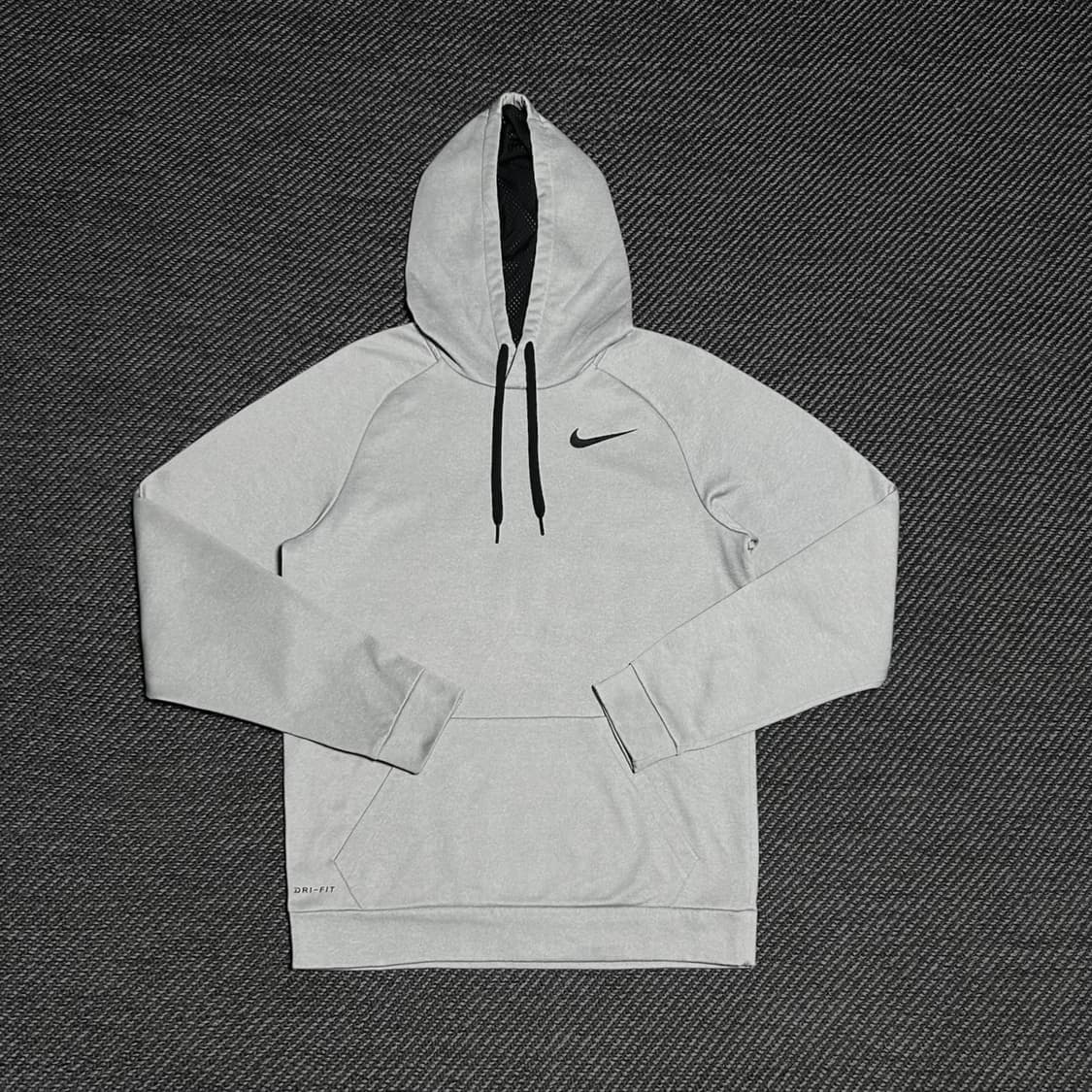 [S] Nike 나이키 그레이 스우시 기모 후드티 상품이미지1