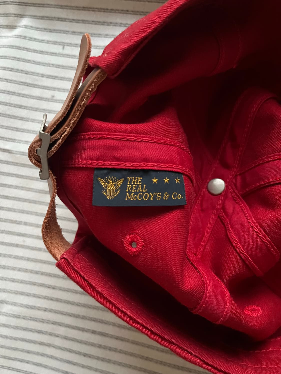 리얼 맥코이 패치 캡 상품이미지8