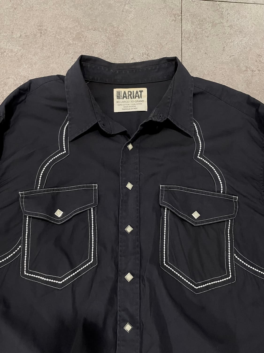 ariat 스티치디테일 웨스턴셔츠 상품이미지4