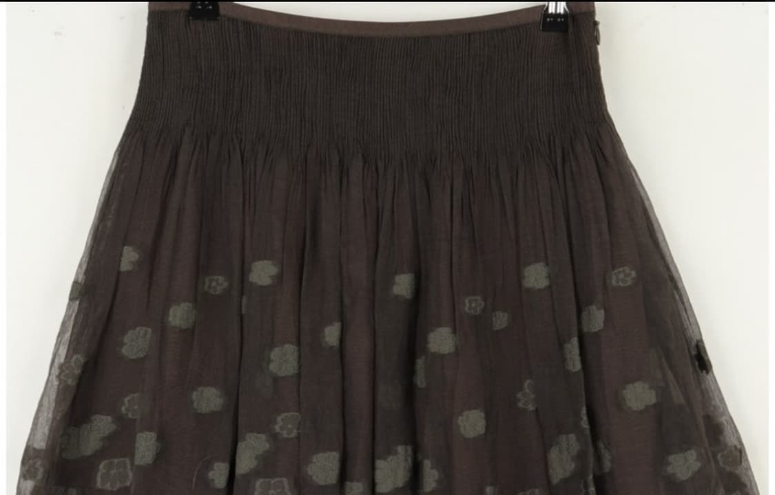 지아니 로 주디체(GIANNI LO GIUDICE) 플라워 롱스커트 상품이미지2