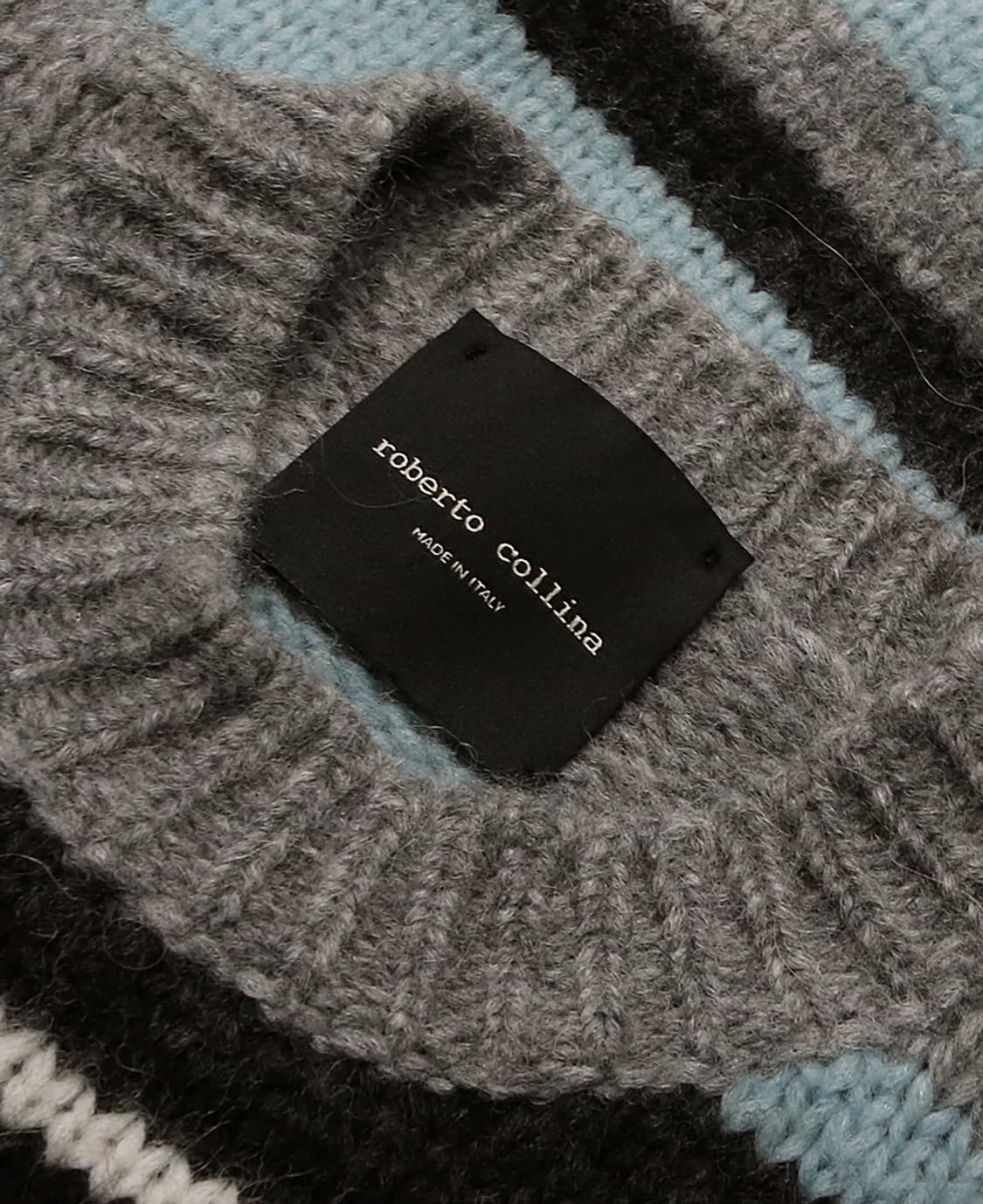 로베르토 콜리나 [Roberto Collina] 스트라이프 오버핏 스웨터 상품이미지5