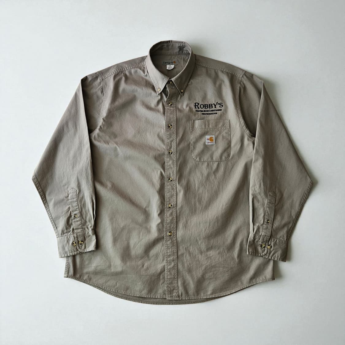 FR칼하트 면 오버핏 긴팔셔츠 XL 상품이미지1