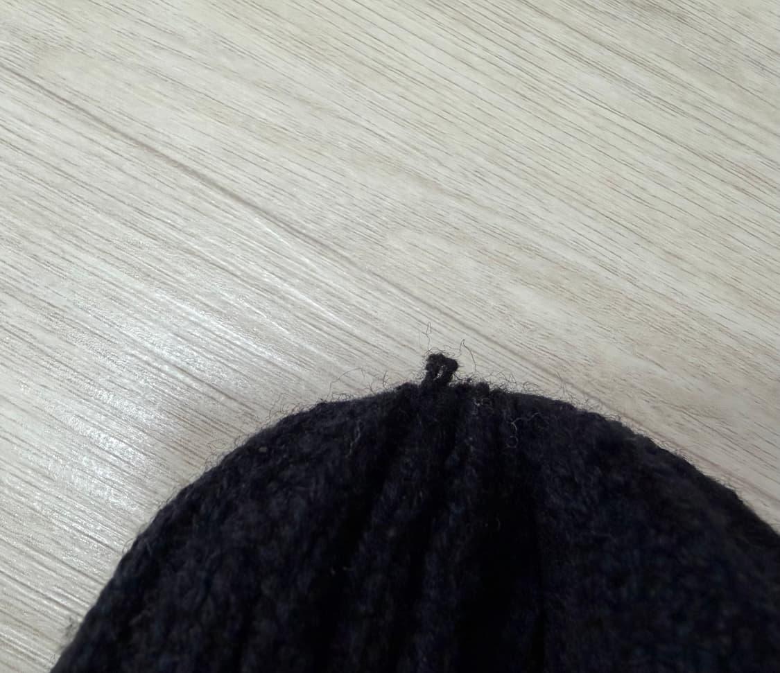 캐피탈 5G 울 프로필 레인보위 게일 캡 숏 블랙 (k2311kn563) 상품이미지3