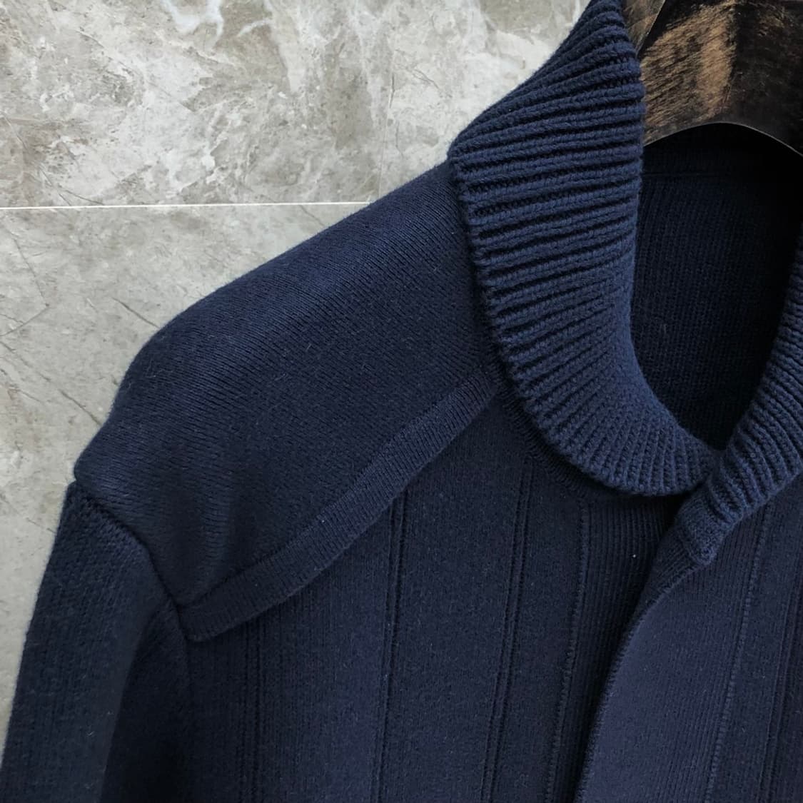 톰브라운골지 더블 코트 점퍼 코트 상품이미지3