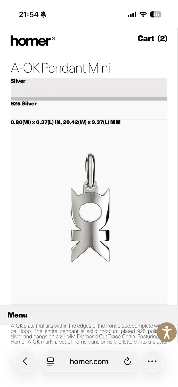 homer A-OK pendant mini 상품이미지1