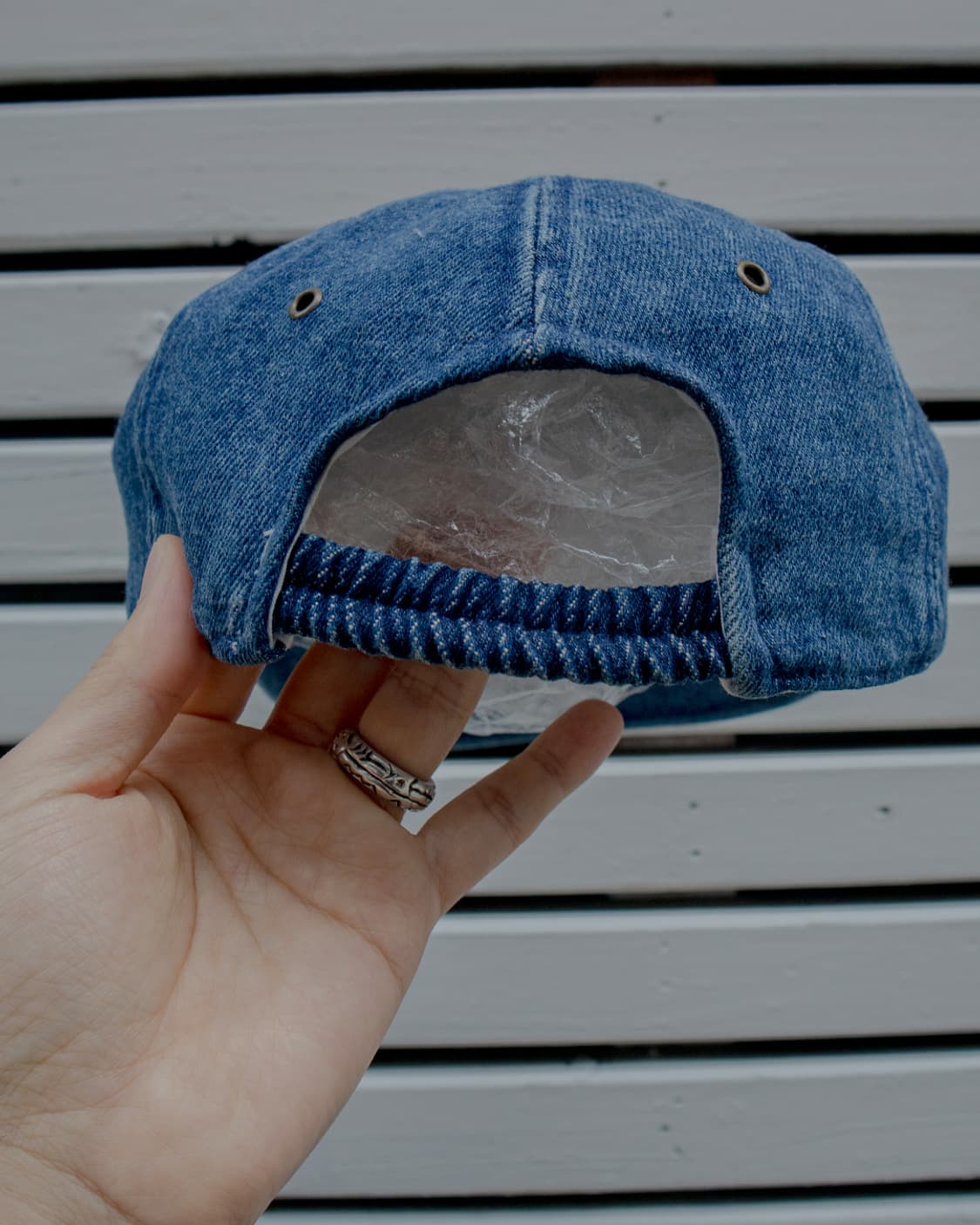 90's Disney Pooh 데님 캡 상품이미지3