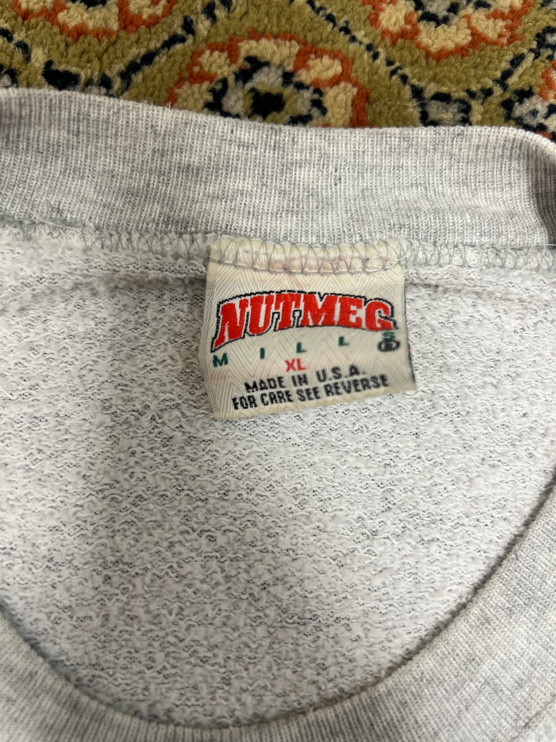 [XL] USA  NUTMEG MILLS 유타 재즈 빈티지 맨투맨 상품이미지4