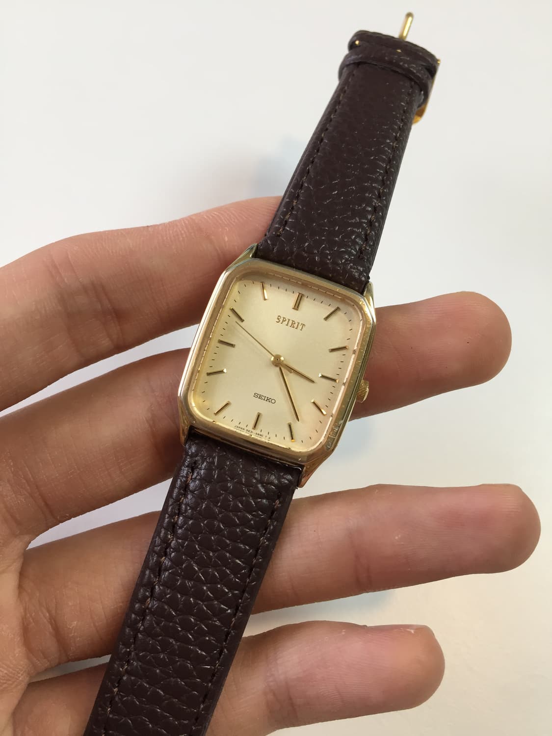 90s seiko spirit square gold 상품이미지3