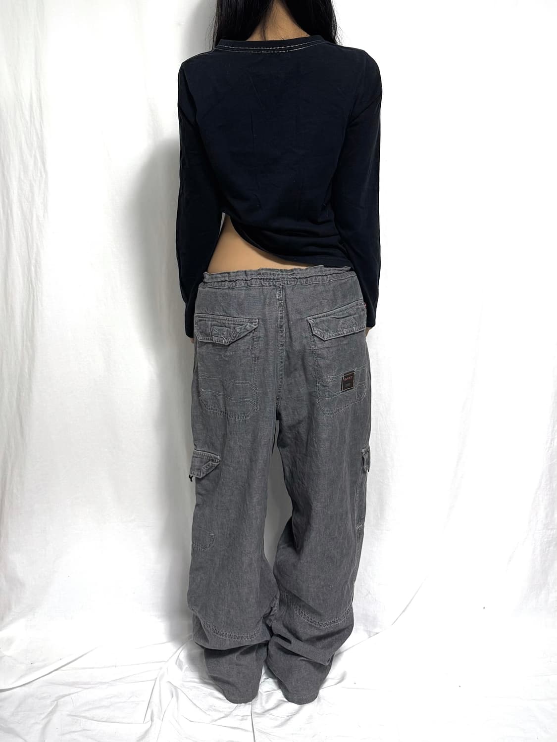 Gray cargo pants 상품이미지3