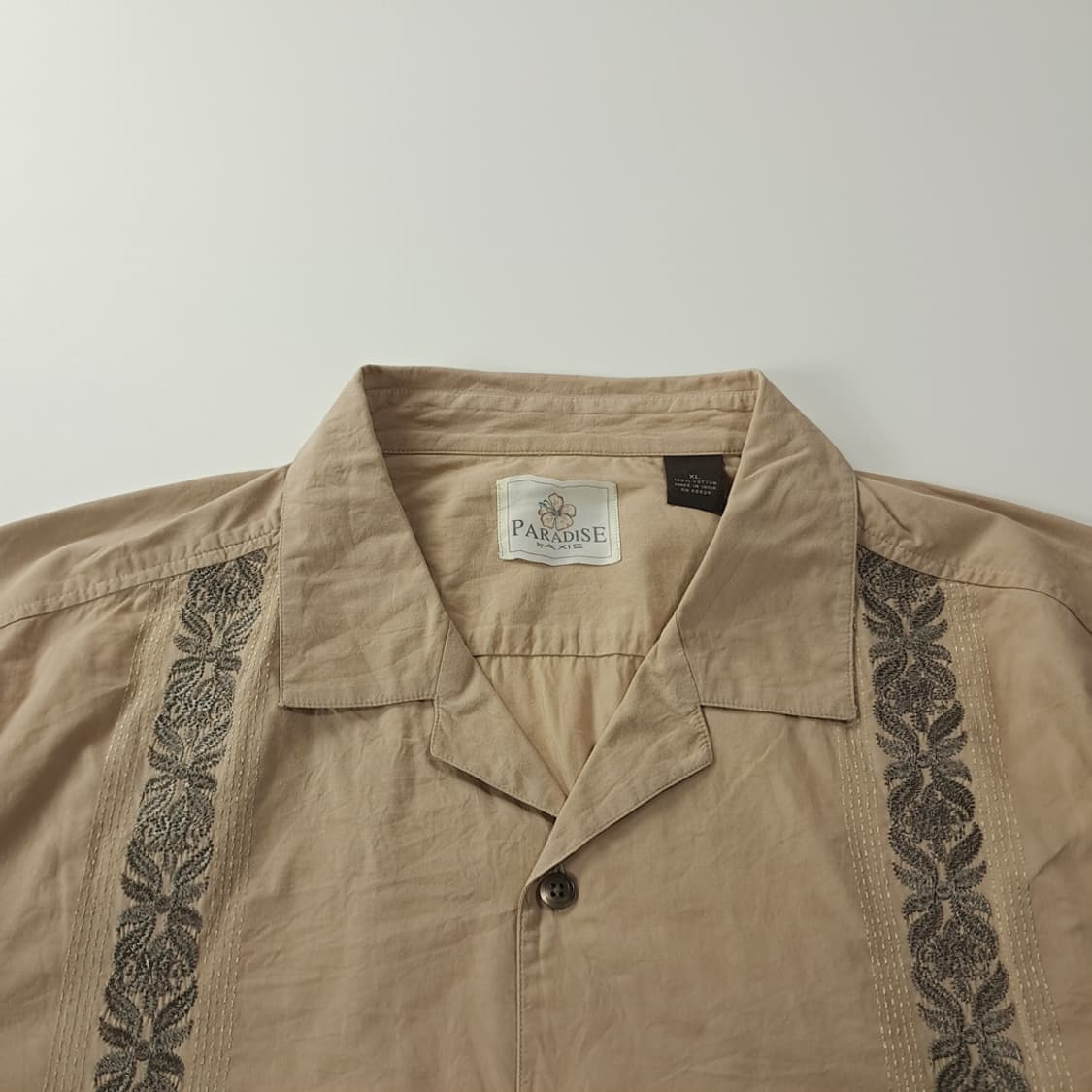 CK859 XL 파라다이스 00s 리조트 과야베라 반팔 셔츠 남방 상품이미지2