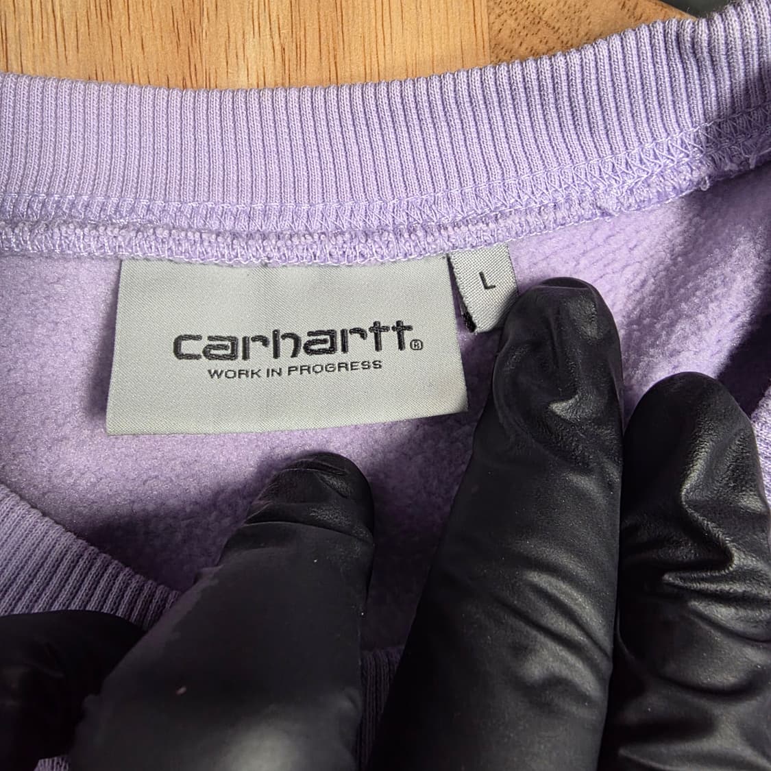 Carhartt 칼하트 라일락 로고 맨투맨 L (스트릿) 상품이미지4