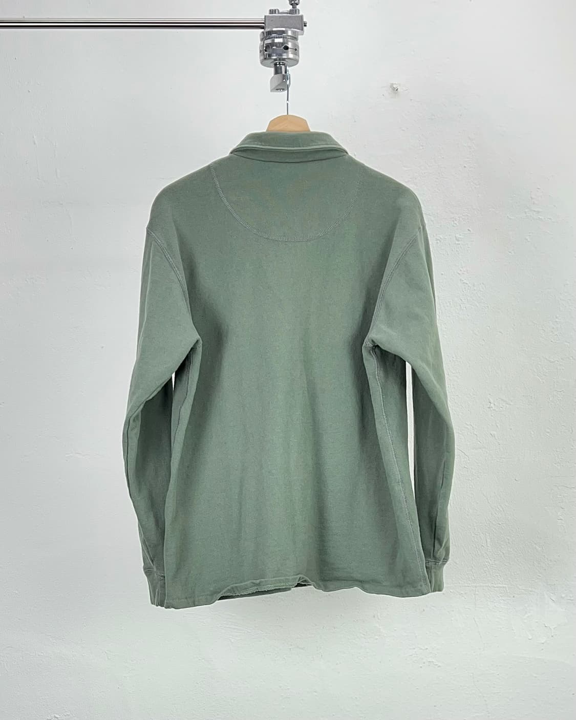 짐 마스터 다이드 그린 미시건 커버올 코튼 셔츠 자켓 상품이미지6