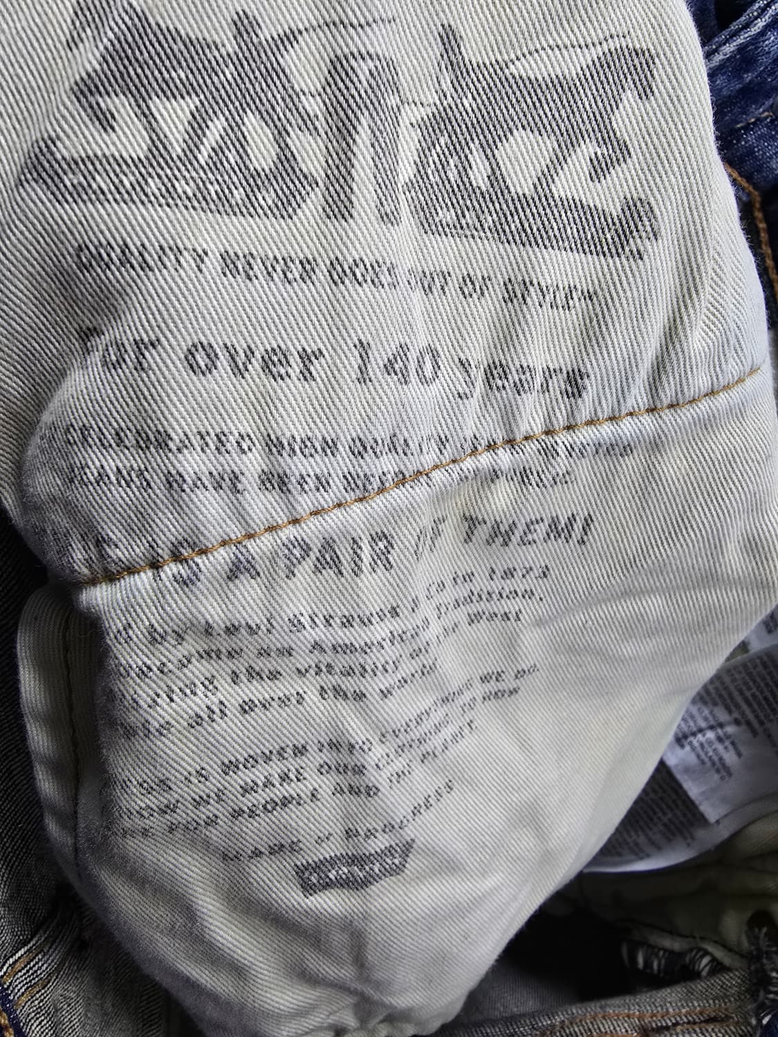 리바이스 511청바지 데님 (1608) 상품이미지6