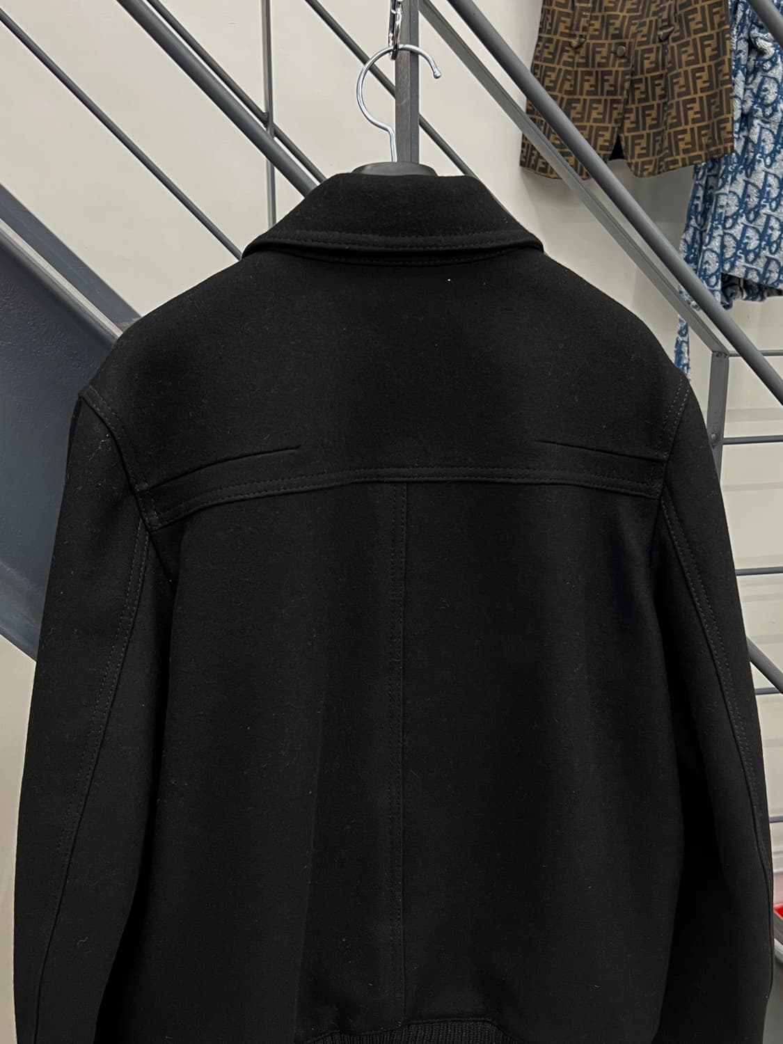 디올옴므 06AW 멀티포켓 울 블루종 자켓 상품이미지4