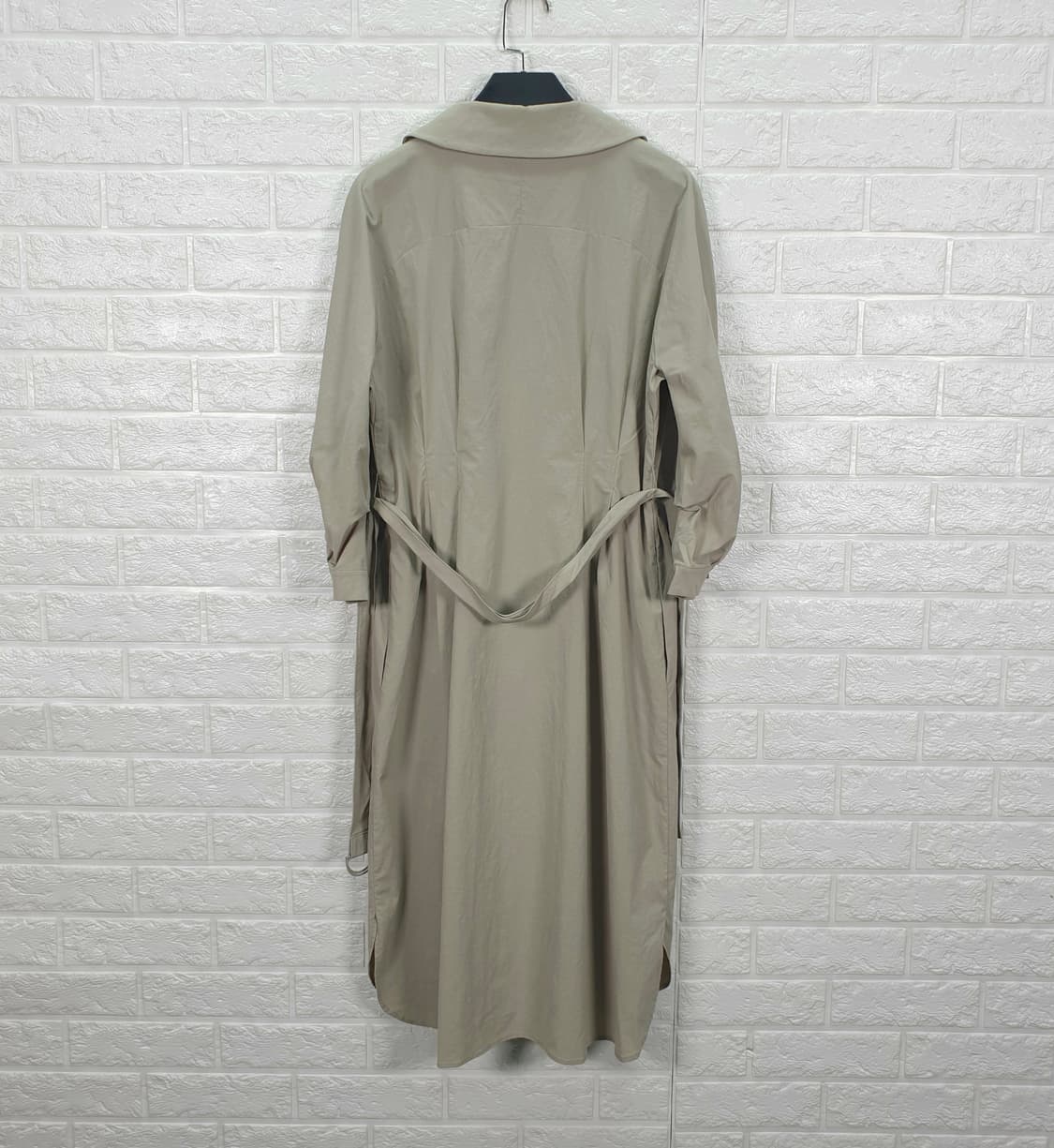 [66]케네스레이디 벨티드 셔츠형 원피스 상품이미지5