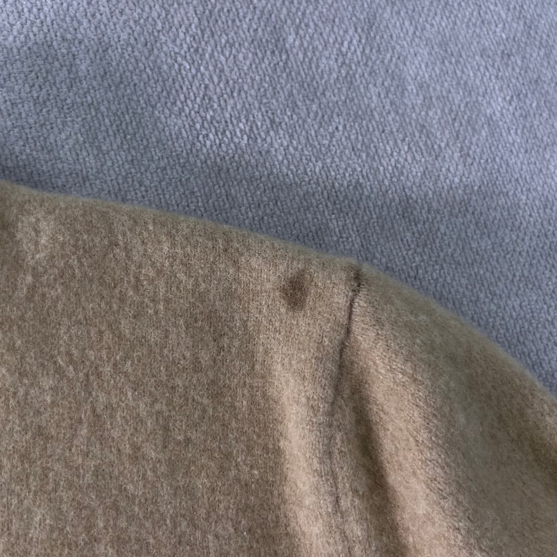 W 95 꼼데가르송 베이지 울 가디건 상품이미지4