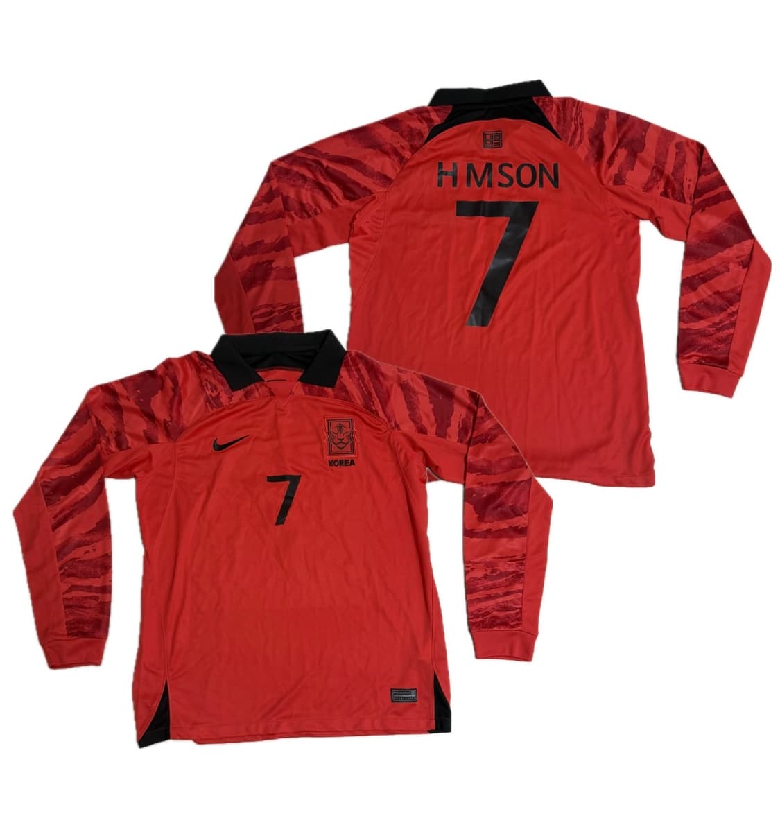 대한민국 20/22 축구대표팀 손흥민 홈 긴팔 유니폼 판매합니다 상품이미지1