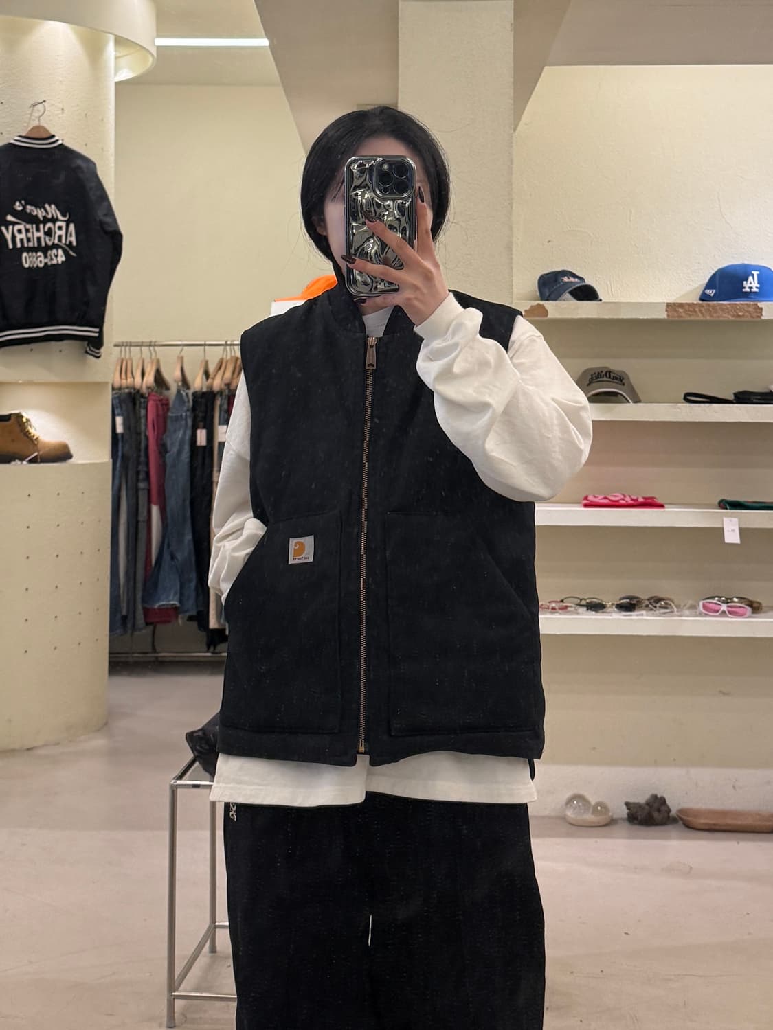 칼하트 멕시코 누빔 워크 베스트 U1293 상품이미지1