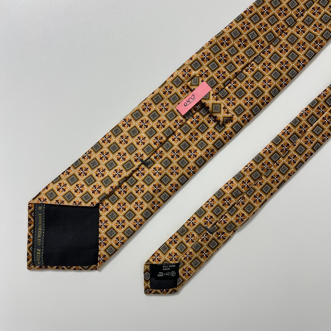 정품 명품 에르메네질도 제냐 넥타이 상품이미지3