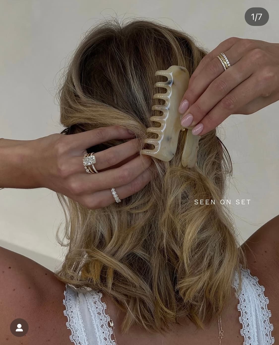 새상품) UNDO Hairware 언두 헤어웨어 클로 클립 집게핀 머리핀 상품이미지8