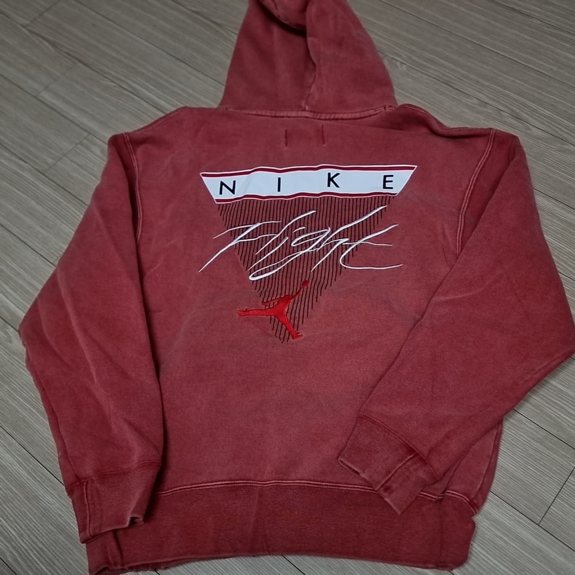 나이키조던 워시드 레드 후드티(95-100) 상품이미지2