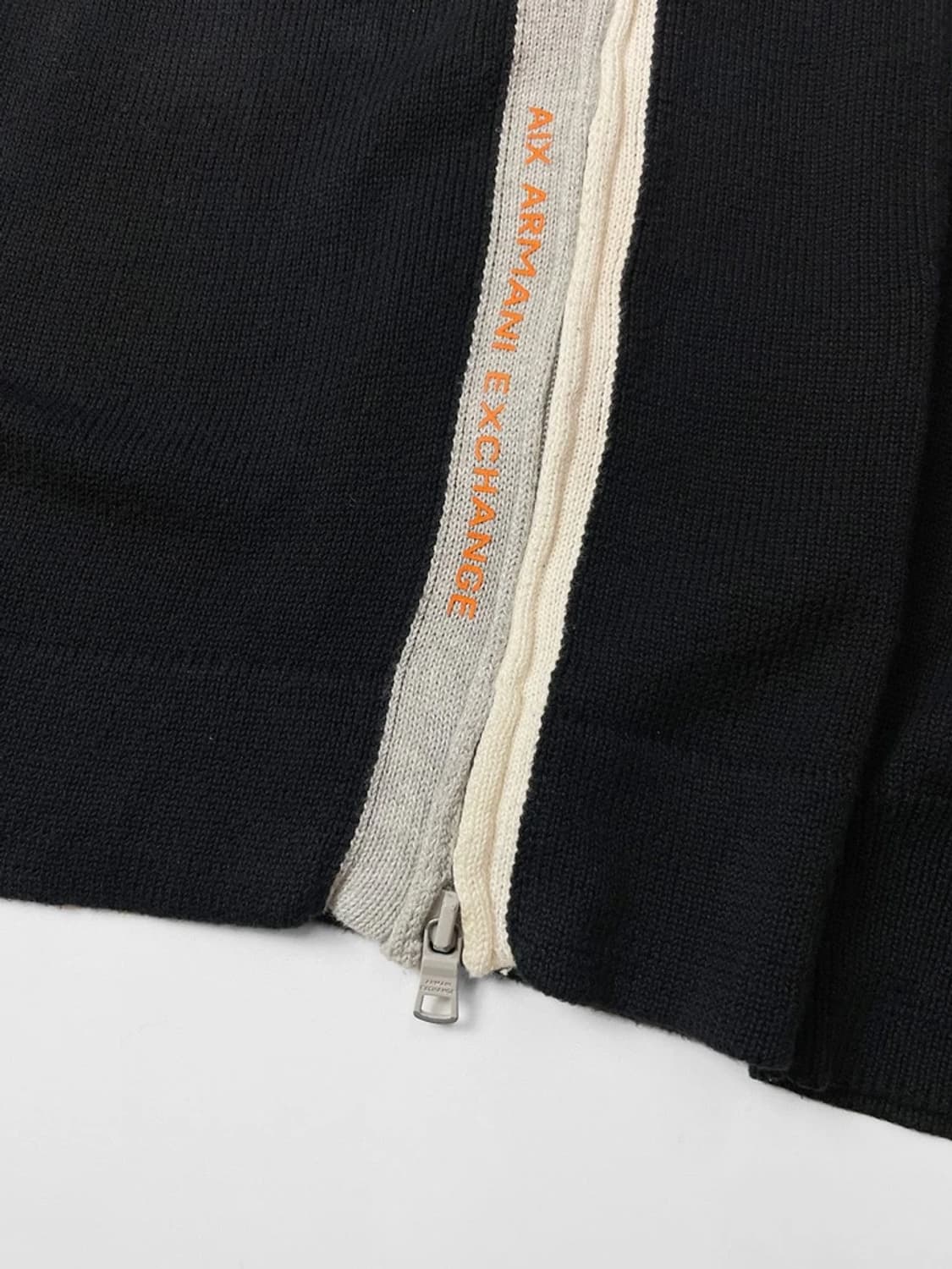 아르마니 익스체인지 Y2K 사선 스펠아웃 후드집업 A1382 상품이미지5