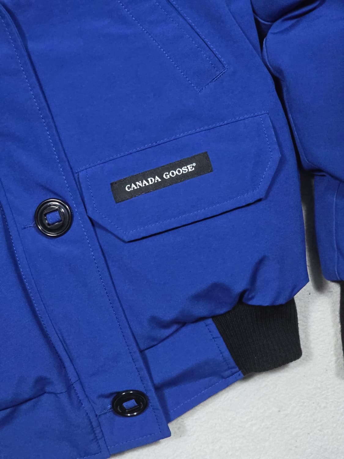 캐나다구스 칠리왁 PBI 봄버 숏패딩 블루 44-55 상품이미지5